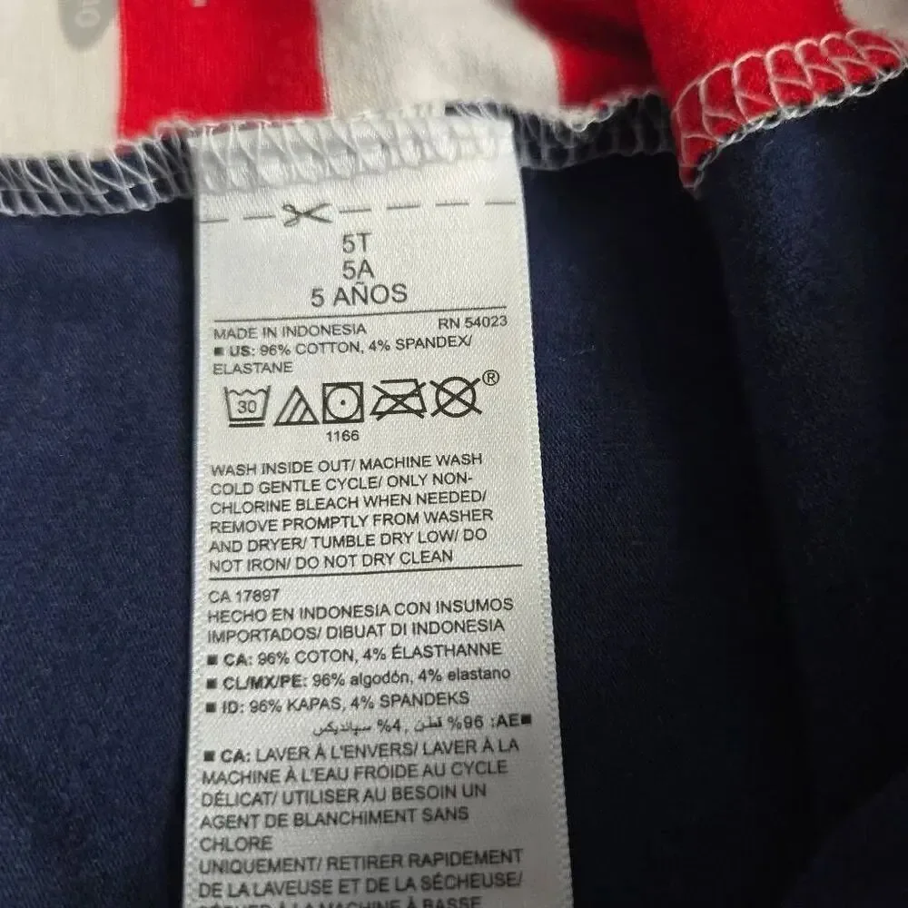 Old Navy Patriotic leggings 5T